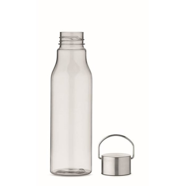 Obrázky: Transparentná fľaša z RPET 600 ml s nerez.viečkom, Obrázok 3