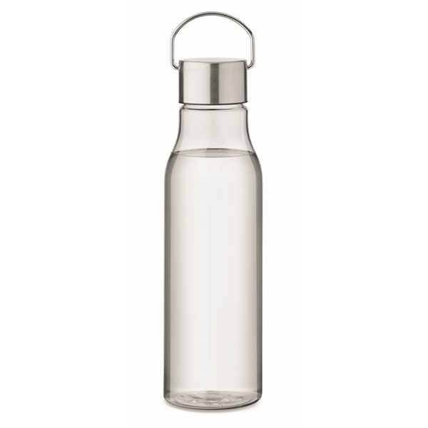 Obrázky: Transparentná fľaša z RPET 600 ml s nerez.viečkom, Obrázok 6