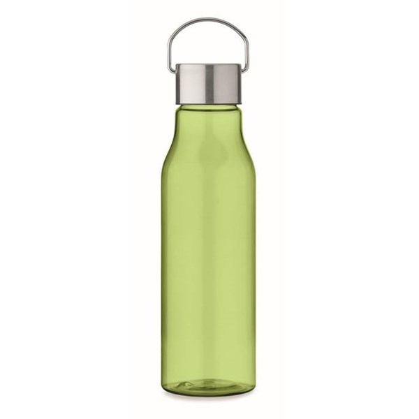Obrázky: Zelená fľaša z RPET 600 ml s nerez.viečkom, Obrázok 2