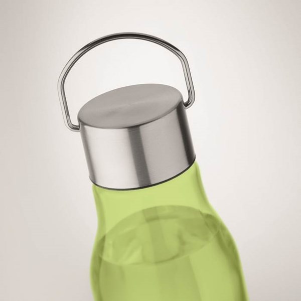 Obrázky: Zelená fľaša z RPET 600 ml s nerez.viečkom, Obrázok 6