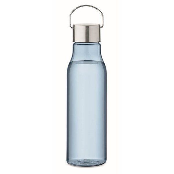 Obrázky: Sv.modrá fľaša z RPET 600 ml s nerez.viečkom, Obrázok 6