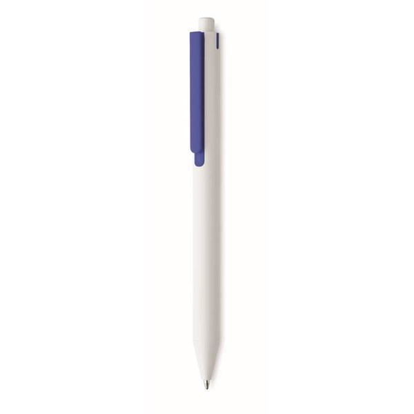 Obrázky: Bielo-modré pero z recyklovaného ABS
