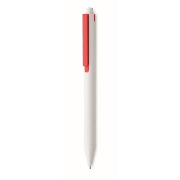 Obrázky: Bielo-červené pero z recyklovaného ABS