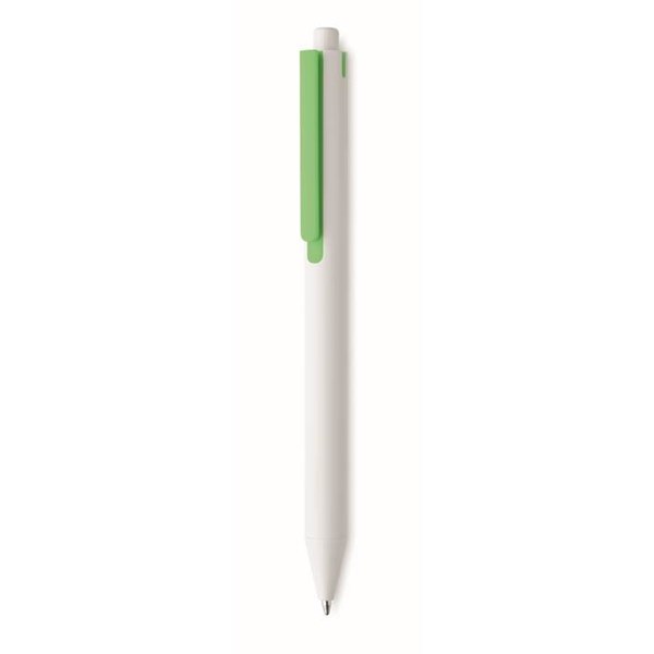 Obrázky: Bielo-zelené pero z recyklovaného ABS