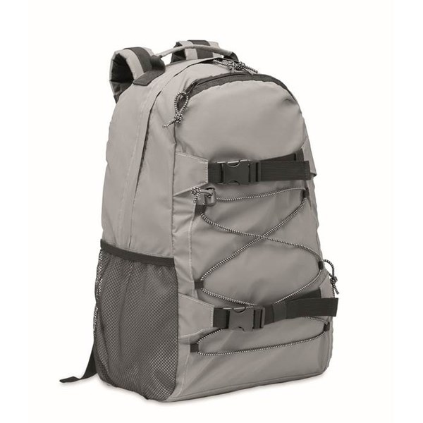 Obrázky: Reflexný ruksak s vreckom na notebook a šnúrkami, Obrázok 1