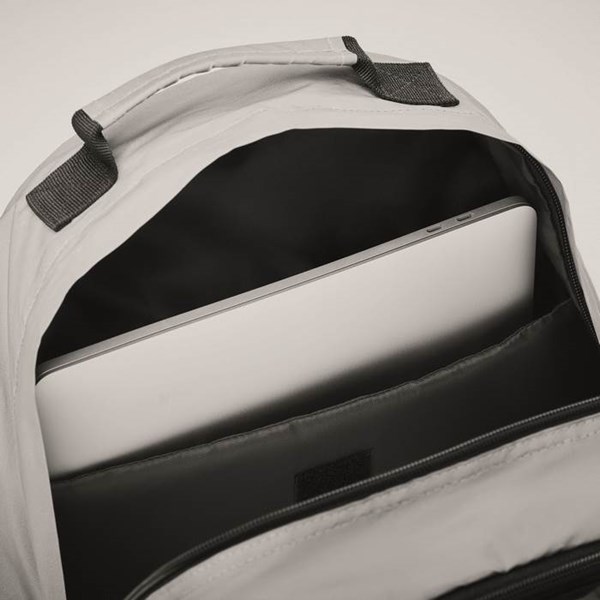 Obrázky: Reflexný ruksak s vreckom na notebook a šnúrkami, Obrázok 4