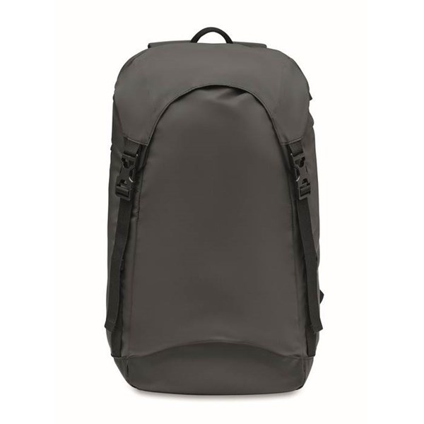Obrázky: Čierny reflexný outdoorový ruksak, Obrázok 2