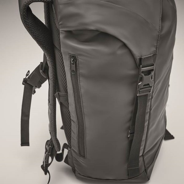 Obrázky: Čierny reflexný outdoorový ruksak, Obrázok 6