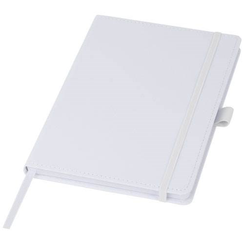 Obrázky: Biely zápisník s doskami z plastu recykl. z oceánu, Obrázok 1