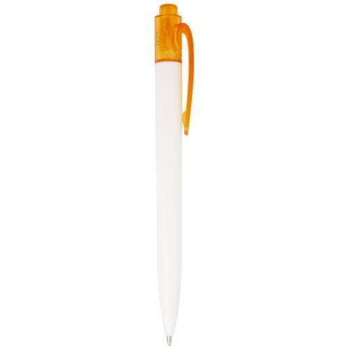 Obrázky: Oranžovo-biele gul.pero z plastu recykl. z oceánu, Obrázok 6