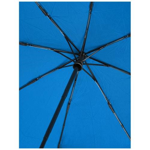 Obrázky: Automatický skladací dáždnik, rec. PET, modrý, Obrázok 3
