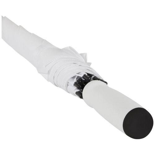 Obrázky: Biely automatický dáždnik z recykl. PET, Obrázok 2