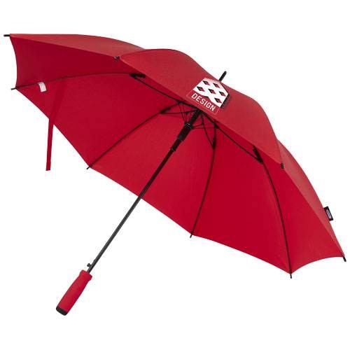 Obrázky: Červený automatický dáždnik z recykl. PET, Obrázok 7