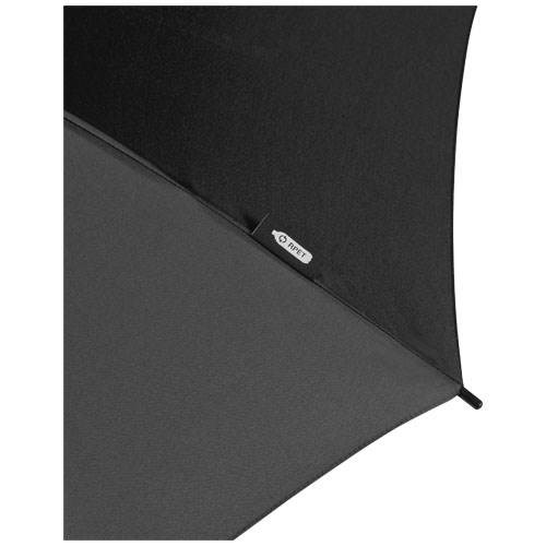 Obrázky: Čierna automatický dáždnik z recykl. PET, Obrázok 3