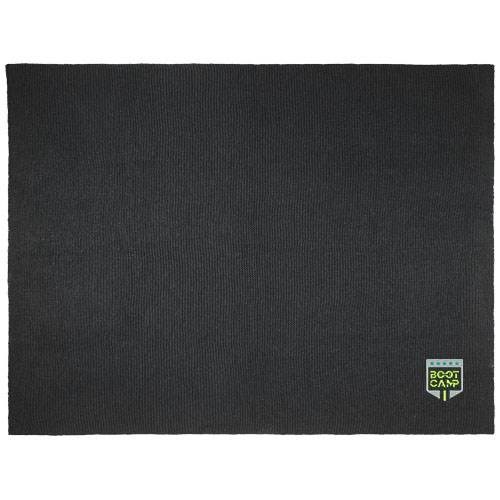 Obrázky: Čierna polyesterová pletená deka, Obrázok 4