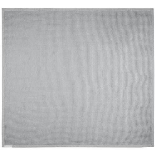 Obrázky: Bavlnená vaflová deka 150 × 140 cm, šedá, Obrázok 2