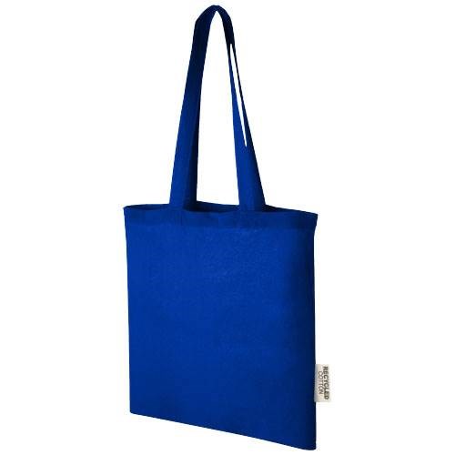 Obrázky: Kráľ.modrá taška z GRS recykl.bavlny 140 g/m2