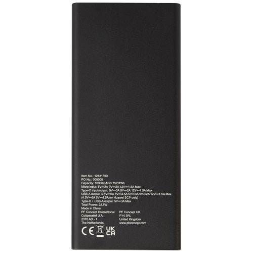 Obrázky: Hybridná 10 000mAh 22,5W hliníková PD powerbanka, Obrázok 2