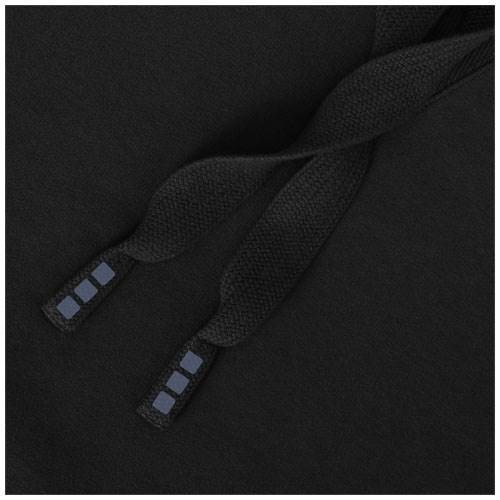 Obrázky: Čierna unisex mikina,kapucňa, Laguna ELEVATE XXXL, Obrázok 6