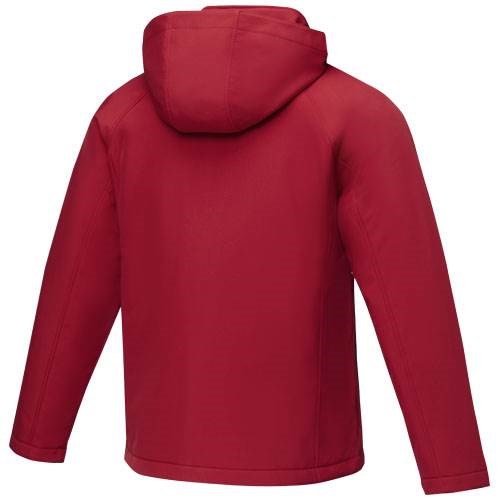 Obrázky: Pán. červená zateplená softshellová bunda Notus XL, Obrázok 3