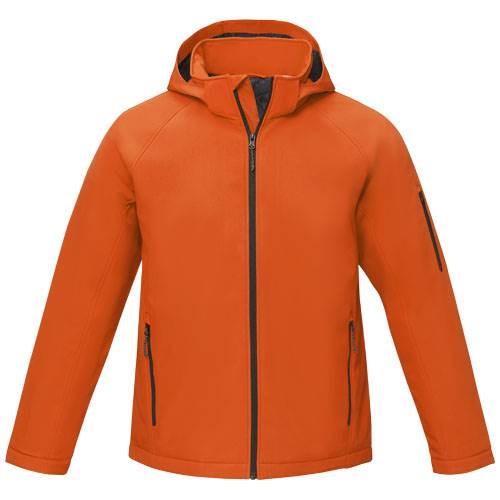 Obrázky: Pán. oranžová zateplená softshell. bunda Notus XS, Obrázok 4