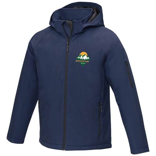 Obrázky: Pán.nám.modrá zateplená softshell. bunda Notus XL, Obrázok 5