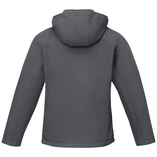 Obrázky: Pán.tmav.šedá zateplená softshell. bunda Notus XL, Obrázok 2