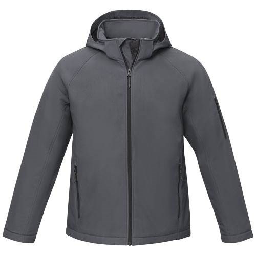 Obrázky: Pán.tmav.šedá zateplená softshell. bunda Notus XL, Obrázok 4