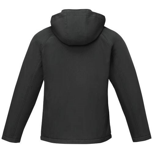 Obrázky: Pán.čierna zateplená softshellová bunda Notus XL, Obrázok 2