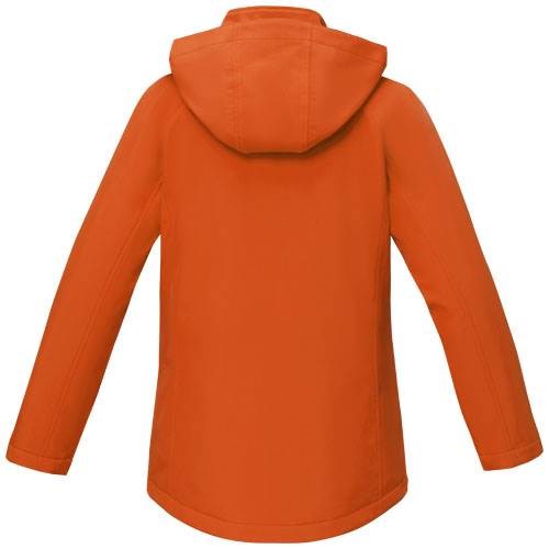 Obrázky: Dám.oranžová zateplená softshellová bunda Notus S, Obrázok 2