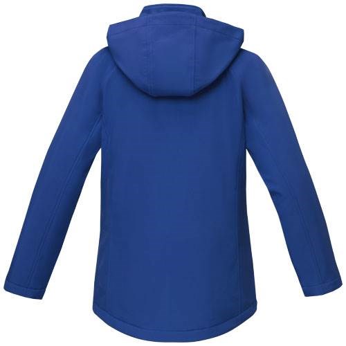 Obrázky: Dám. modrá zateplená softshellová bunda Notus XL, Obrázok 2