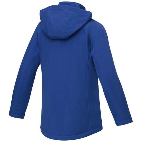 Obrázky: Dám. modrá zateplená softshellová bunda Notus XXL, Obrázok 3