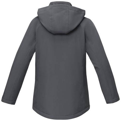 Obrázky: Dám.tmav.šedá zateplená softshell. bunda Notus XXL, Obrázok 2