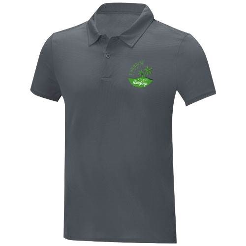 Obrázky: Deimos pán.polo cool fit ELEVATE tm. šedá XXL, Obrázok 9