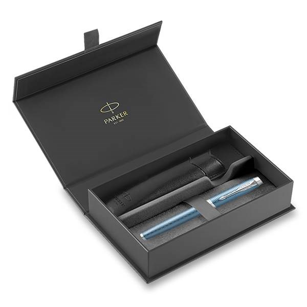 Obrázky: RB PARKER IM Premium Blue Grey CT + PU puzdro
