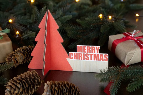 Obrázky: Vianočný  stromček z brezovej preglejky  na stôl, Obrázok 4
