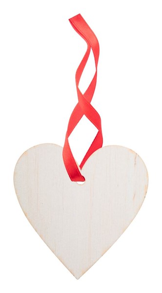 Obrázky: Vianočná ozdoba z brezovej  preglejky , srdce, Obrázok 1