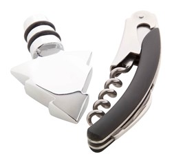 Zobrazit detaily pro Vianočná  sada na víno-vývrtka a zátka stromček Obrázky: Vianočná  sada na víno-vývrtka a zátka stromček