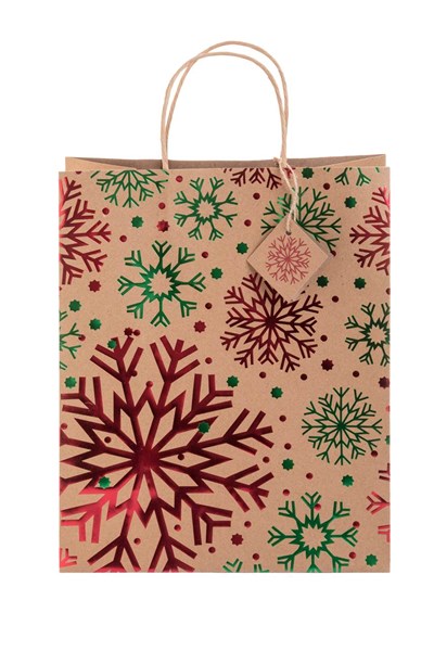 Obrázky: Vianočná darčeková taška,veľká,26,5 x 33 x 13,5 cm, Obrázok 2