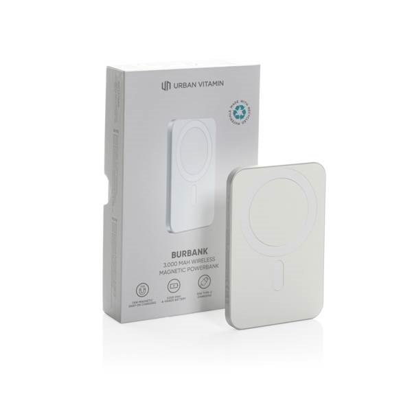 Obrázky: Powerbanka 3000mAh Urban Vitamin Burbank,striebor., Obrázok 16