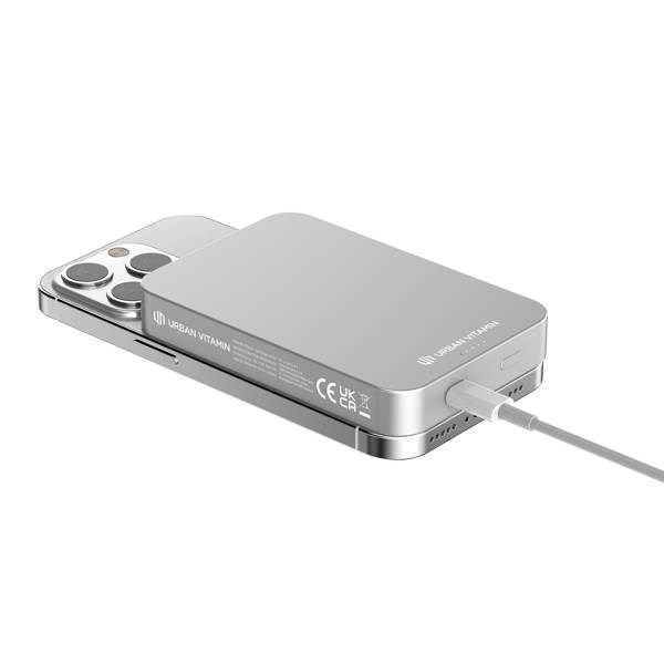 Obrázky: Powerbanka 10000mAh Urban Vitamin Compton, strieb.