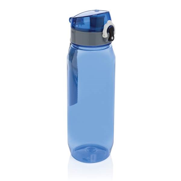 Obrázky: Modrá uzamykateľná fľaša na vodu Yide 800ml RPET