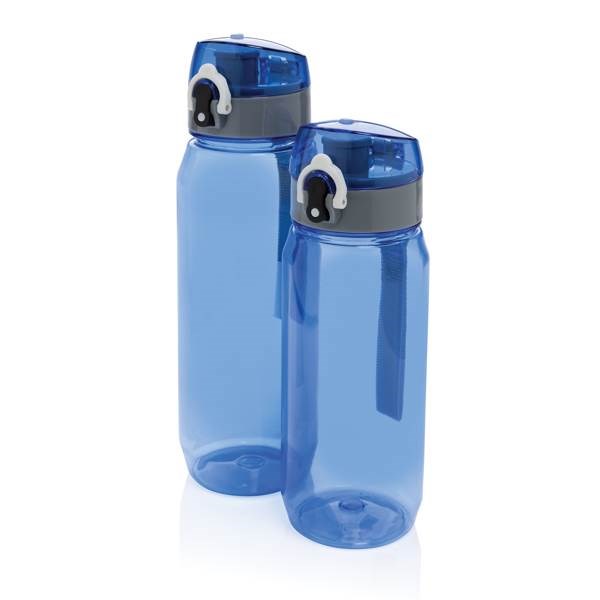 Obrázky: Modrá uzamykateľná fľaša na vodu Yide 800ml RPET, Obrázok 7