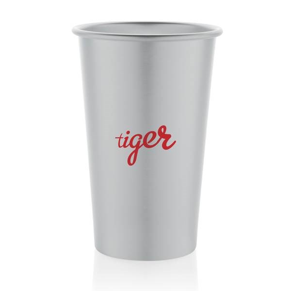 Obrázky: Ľahký striebor.hrnček Alo 450ml, RCS recyk. Hliník, Obrázok 3