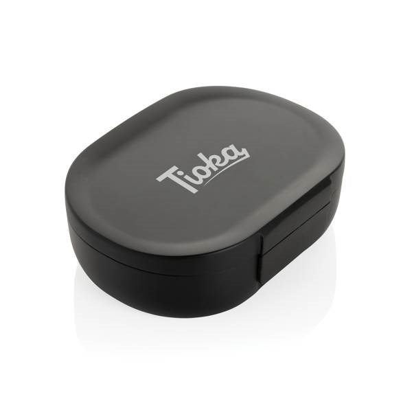 Obrázky: Obedový box Avira Atlas 700ml, rec.plast, čierny, Obrázok 7