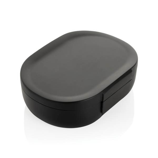 Obrázky: Obedový box Avira Atlas 700ml, rec.plast, čierny, Obrázok 11