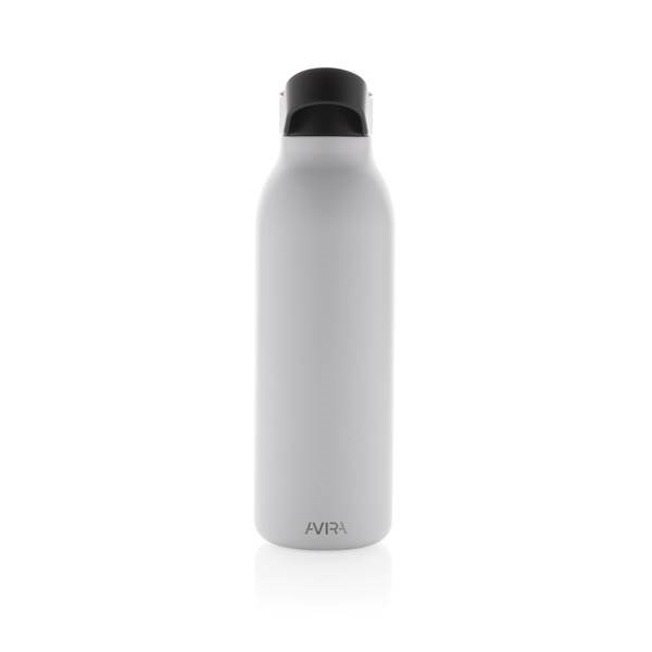Obrázky: Flip-top fľaša Avira Ara 500ml z rec.ocele,biela, Obrázok 3