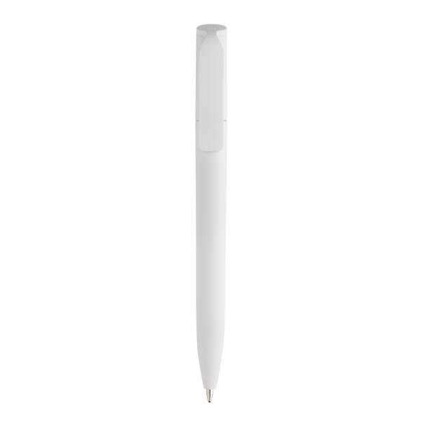 Obrázky: Biele mini pero z GRS recykl. plastu, Obrázok 2