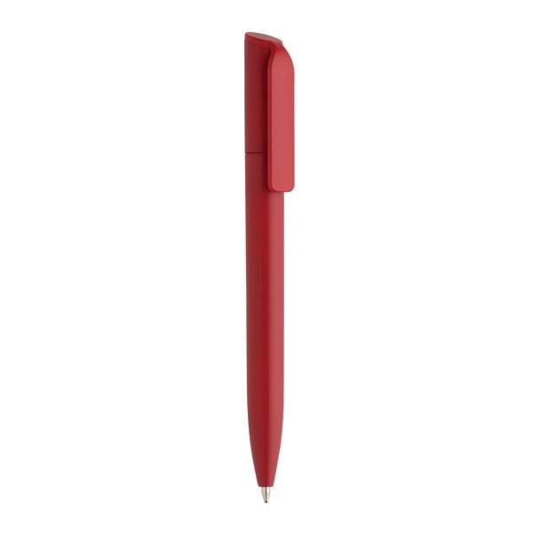 Obrázky: Červené mini pero z GRS recykl. plastu, Obrázok 1