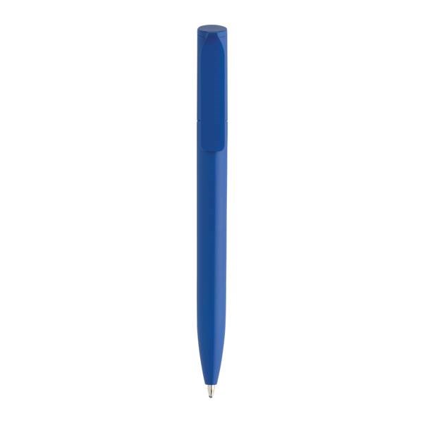 Obrázky: Stredne-modré mini pero z GRS recykl. plastu, Obrázok 2